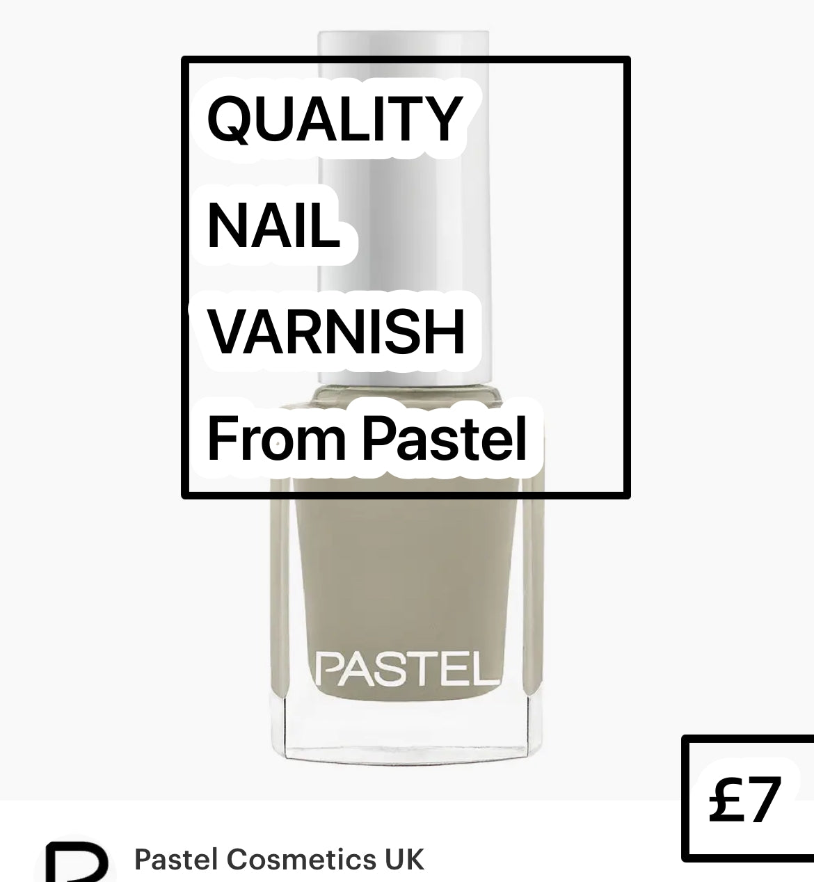 Quality nail varnish by Patel