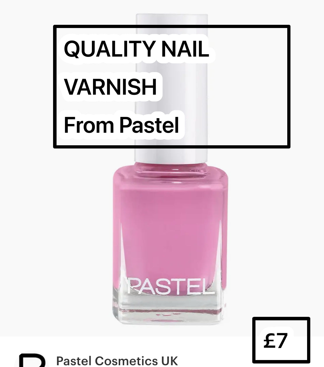 Quality nail varnish by Patel