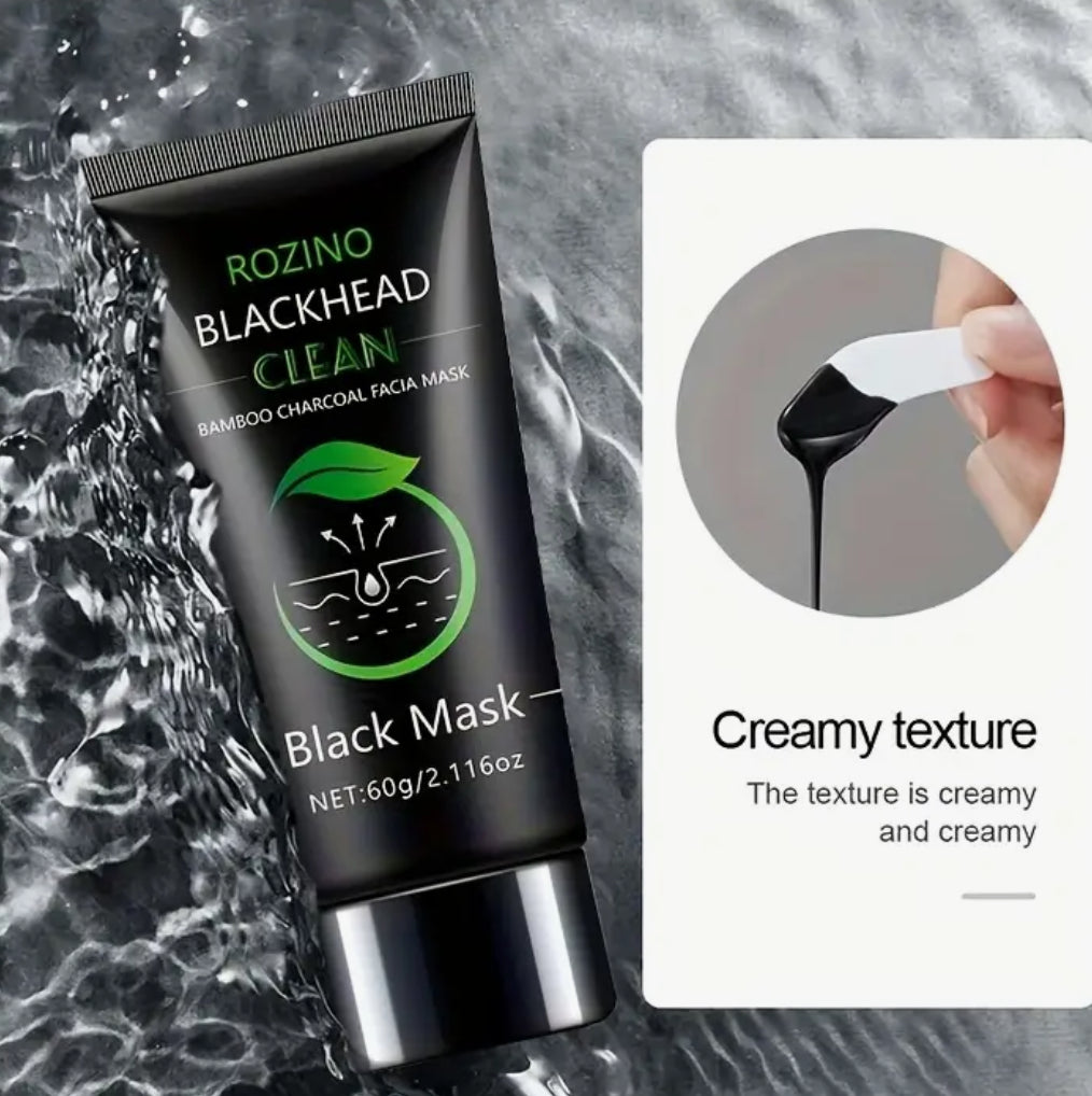 Ronzino Blackhead Clean Bamboo and Charcoal Facial Mask