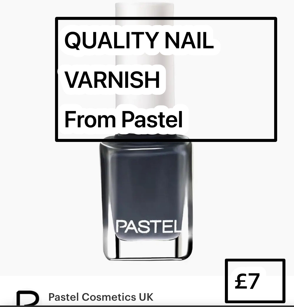 Quality nail varnish by Patel
