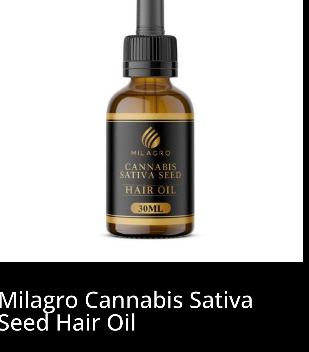 CBD hair oil