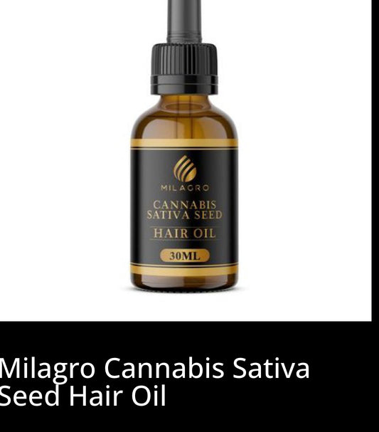 CBD hair oil