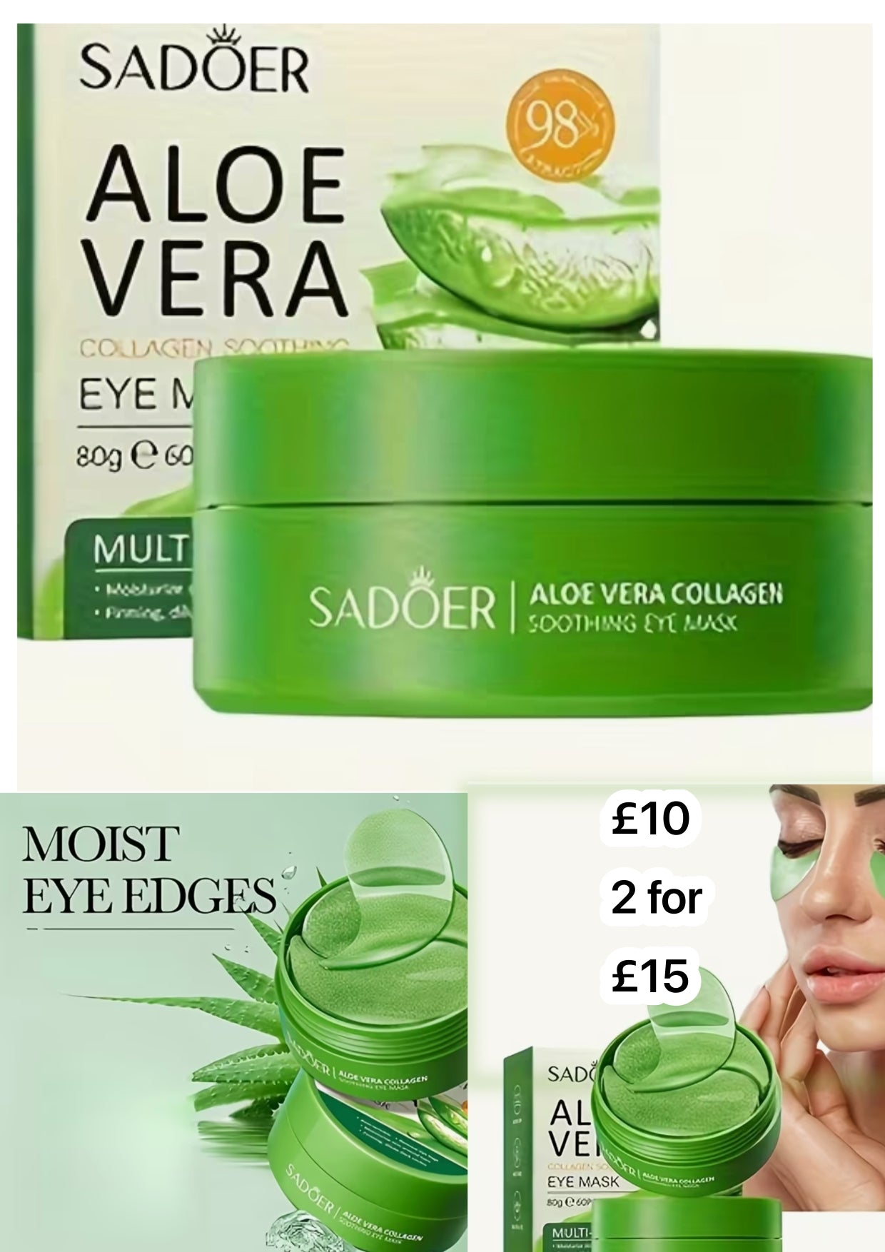 Aloe Vera eye mast